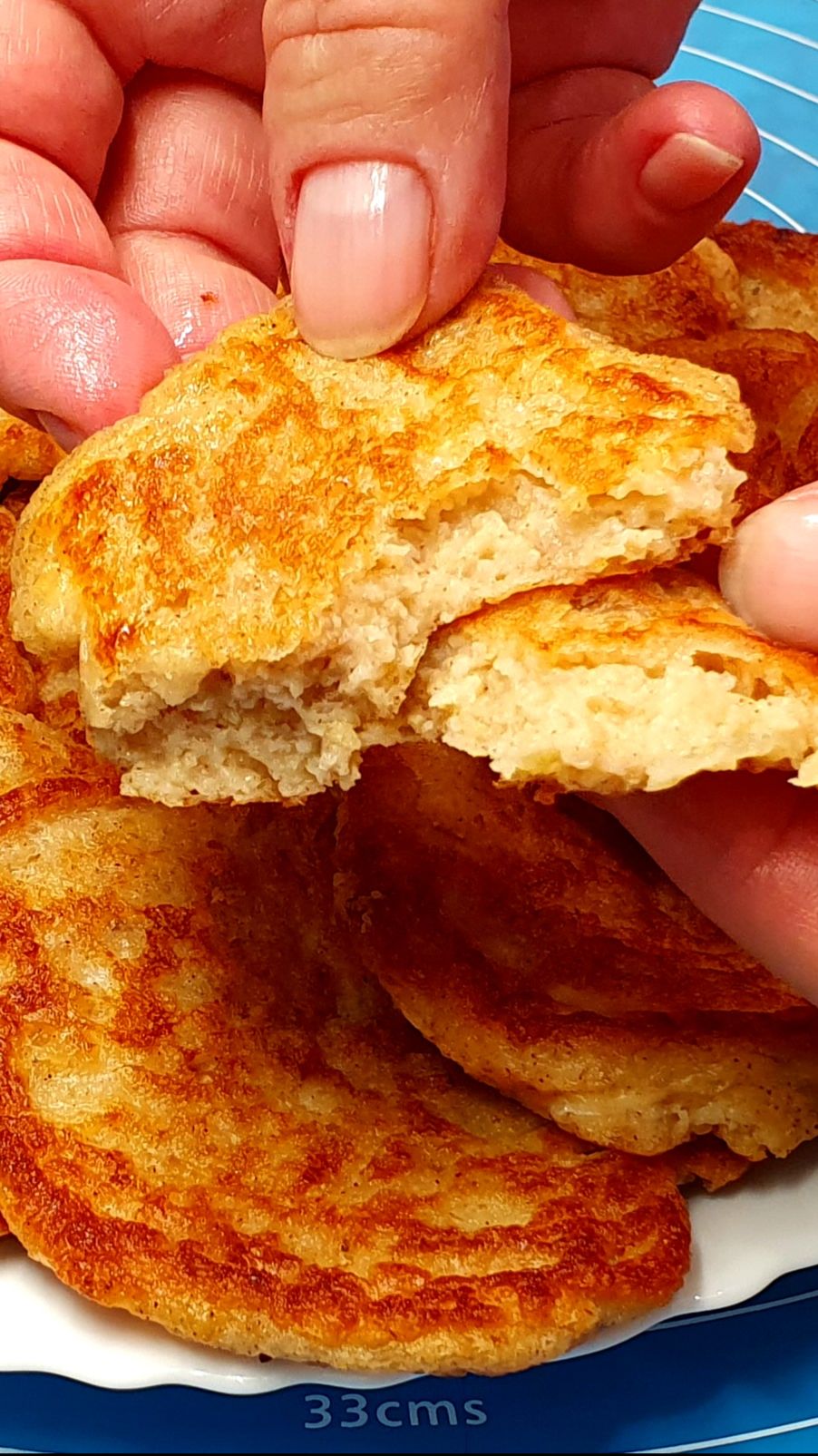 Оладьи Без муки с яблоками