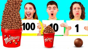 100 Слоев Еды Челлендж # Смешные Ситуации с Едой от MeMeMe Challenge