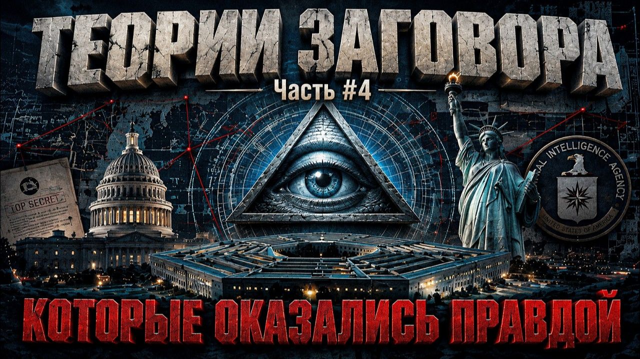 Alex СМОТРИТ: ТЕОРИИ ЗАГОВОРА, КОТОРЫЕ ОКАЗАЛИСЬ ПРАВДОЙ / Часть №4(СТЕБЛОВ)