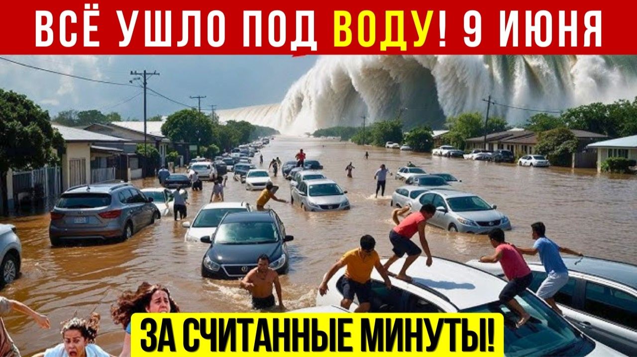 Новости Сегодня 09.06.2026 - Катаклизмы за сегодня❗ ЧП❗ События дня❗ Россия США Китай Индия Европа❗