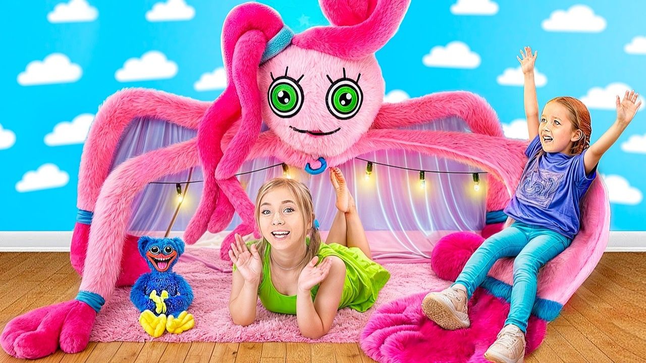 Мы Построили Секретную Комнату в Poppy Playtime! Mommy Long Legs VS Русалка! смотреть онлайн