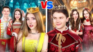 [Тим Тин] - Королевская Семья Удочерила Бедную Девушку  Популярная VS Непопулярная Принцесса