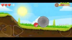 Красный шар новая игра для детей! Новый игровой мультфильм для малышей 2023 года смотреть