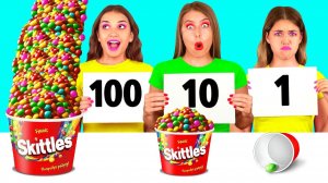 100 Слоев Еды Челлендж # Потрясающие Кухонные Хитрости от TeenTeam Challenge