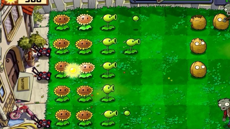 РАЗБИВАЮ ЗОМБИ РАСТЕНИЯМИ , PvZ PLANTS VS ZOMBIES | АНДРЕЙ МАЙНКРАФТ