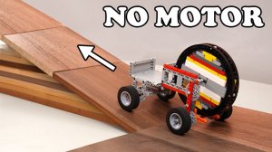 Автомобиль LEGO Technic с приводом от маховика без двигателя — изготовление и тестирование
