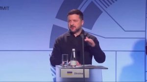 Зеленский подавился слюной на выступлении и угрожает запустить по России 600 дронов и ракет