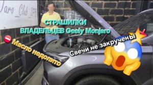 Страшилки владельцев Geely Monjaro: незакрученные свечи и недолитое масло из подполья. Чему верить🤔