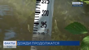 В Крымском районе продлили режим ЧС из-за угрозы повышения уровня воды в реках