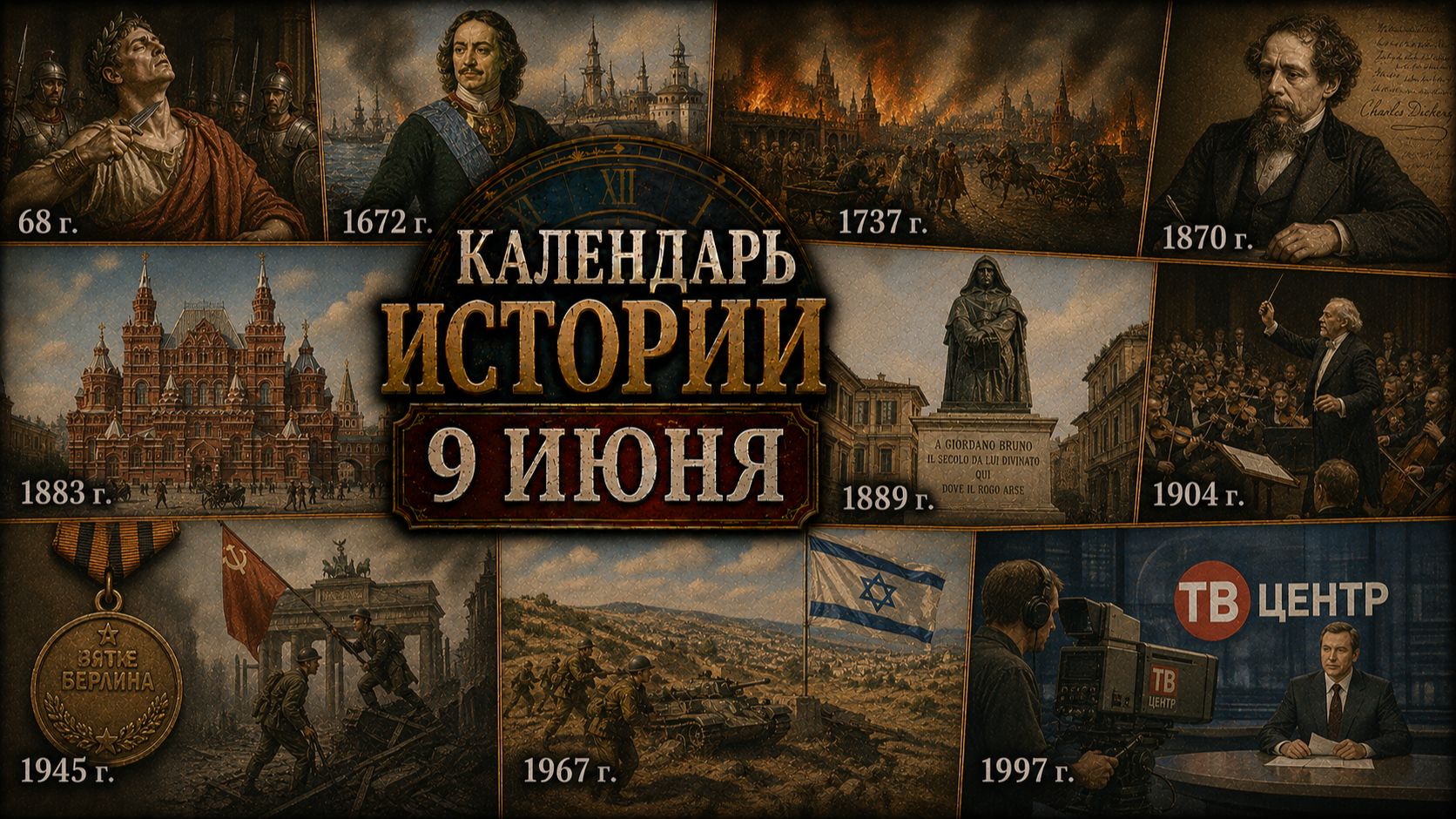 КАЛЕНДАРЬ ИСТОРИИ 9 ИЮНЯ