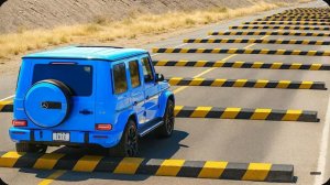 Машины против испытания последовательными уступами #5 в BeamNG Drive