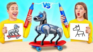 Кто Лучше Нарисует Предмет, Получит Его # Эпичная Битва c Едой от Multi DO Challenge