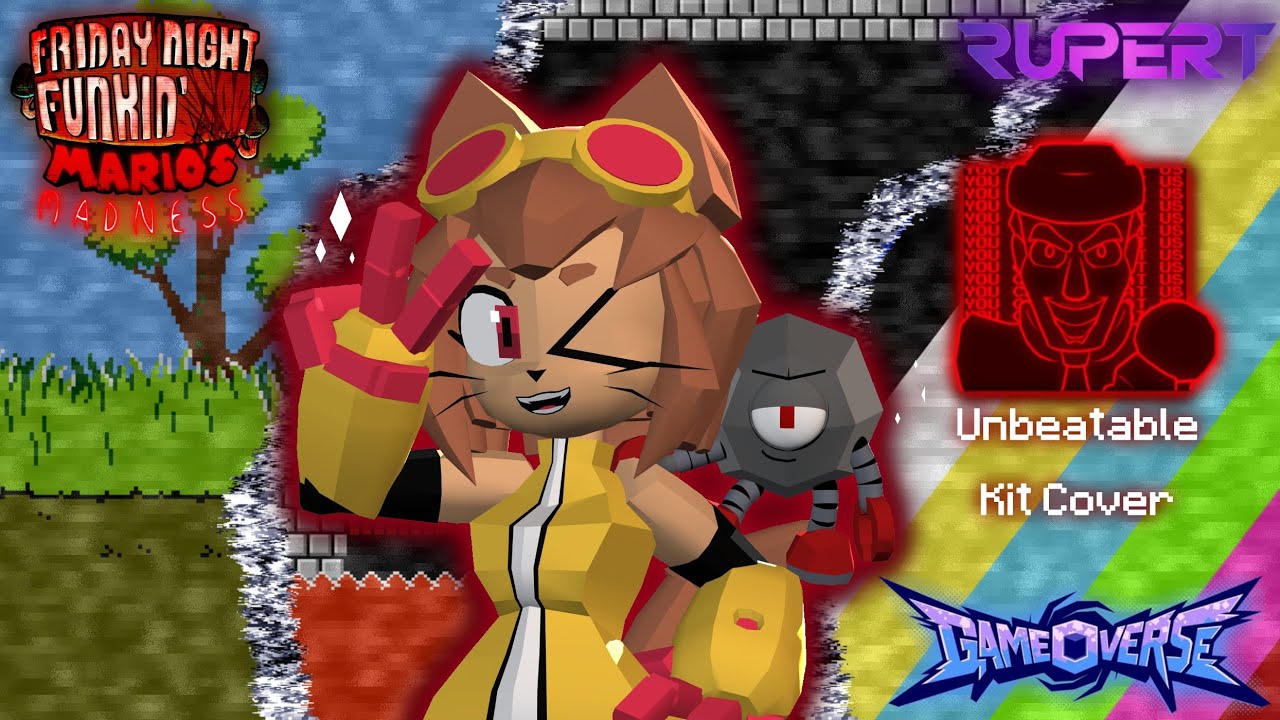 ЭТО ШЕДЕВР! 🔥 Unbeatable но поет Кит Бодега [FNF Mario's Madness v2] | Перезалив Rupertxml смотреть онлайн