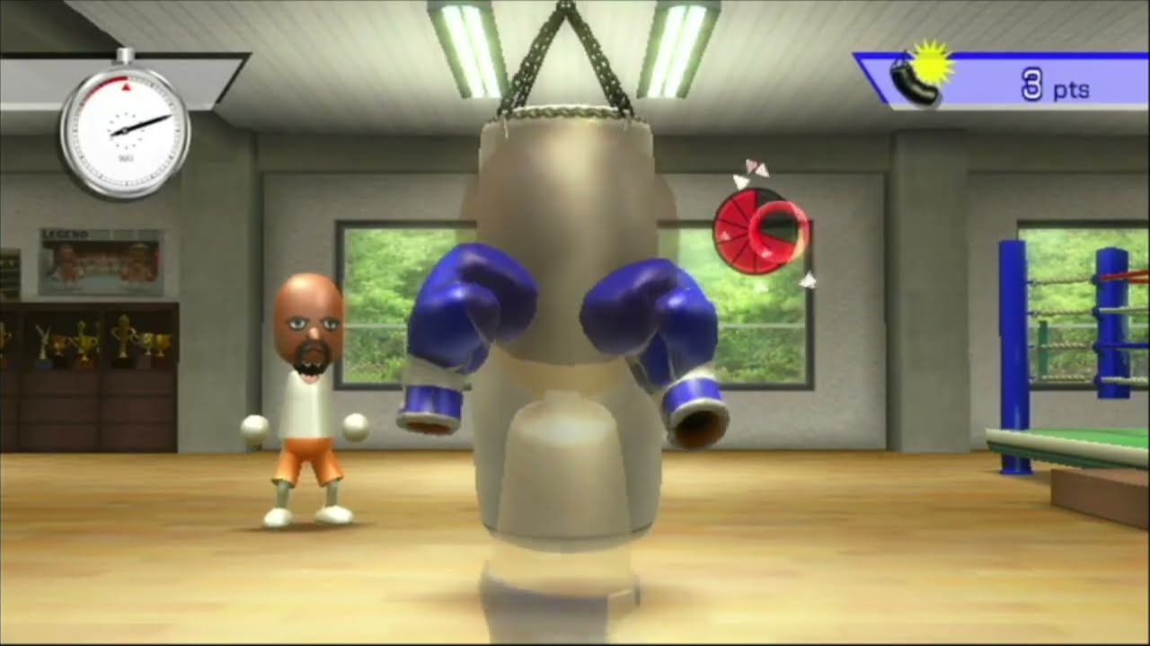 Wii Sports Бокс Тренировка