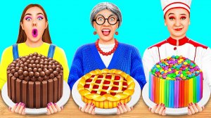 Кулинарный Челлендж# Я против Бабушки # Сумасшедший Челлендж от Fun Fun Challenge