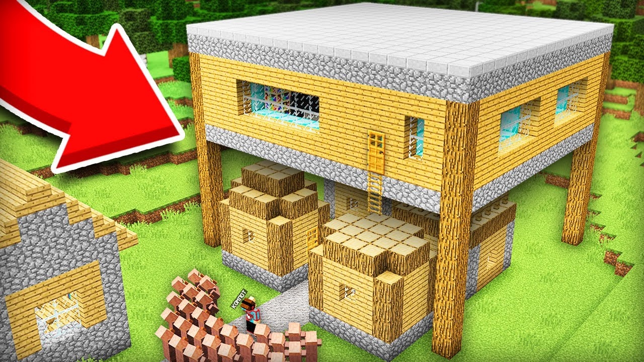 НИКТО НЕ ЗНАЕТ ЧТО ЭТО ЗА ДОМ В ДЕРЕВНЕ ЖИТЕЛЕЙ В МАЙНКРАФТ | Компот Minecraft смотреть онлайн