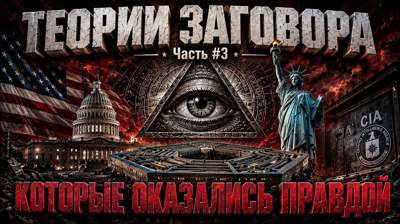 Alex СМОТРИТ: ТЕОРИИ ЗАГОВОРА, КОТОРЫЕ ОКАЗАЛИСЬ ПРАВДОЙ / Часть №3(СТЕБЛОВ)