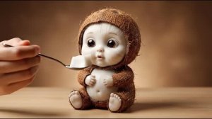 Милые или жуткие ИИ-фруктовые младенцы, поедающие настоящие фрукты 🍓👶 Невероятно приятное зрелище