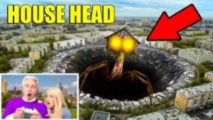 Мой дрон снял HOUSE HEAD в Реальной Жизни! СТРАШИЛКИ.