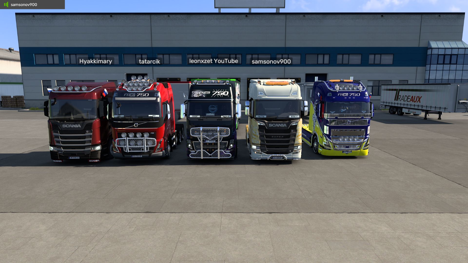 Euro Truck Simulator 2 Конвой со стримером Leonxzet YouTube 21. смотреть онлайн