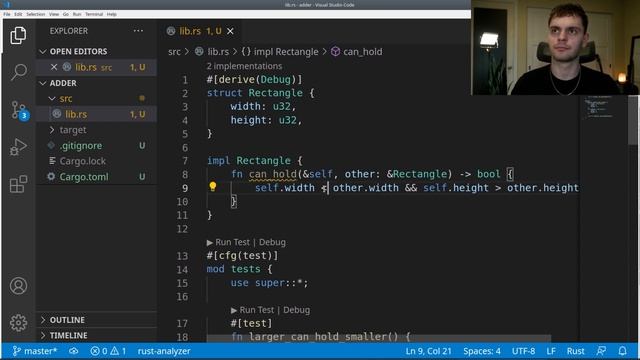 Testing in Rust смотреть онлайн