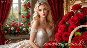 А Королеве хочется пионов!..🌹👸🏼🌹📜💖👱🏼♂️🌸 /БЛЮЗ-ДУЭТ/