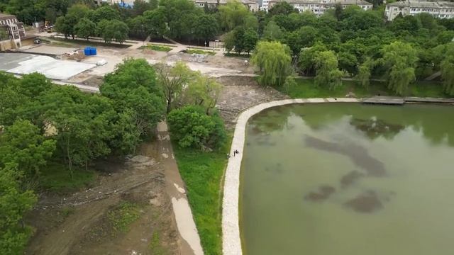 О ходе реконструкции парка им. Говорухина.
