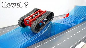 Испытание нестабильной нейлоновой местности для гусеничного автомобиля LEGO #Умное Лего