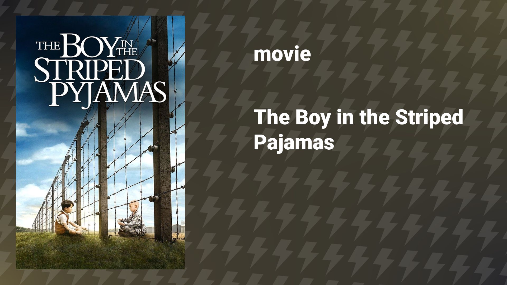 The Boy in the Striped Pajamas (movie, 2008) смотреть онлайн