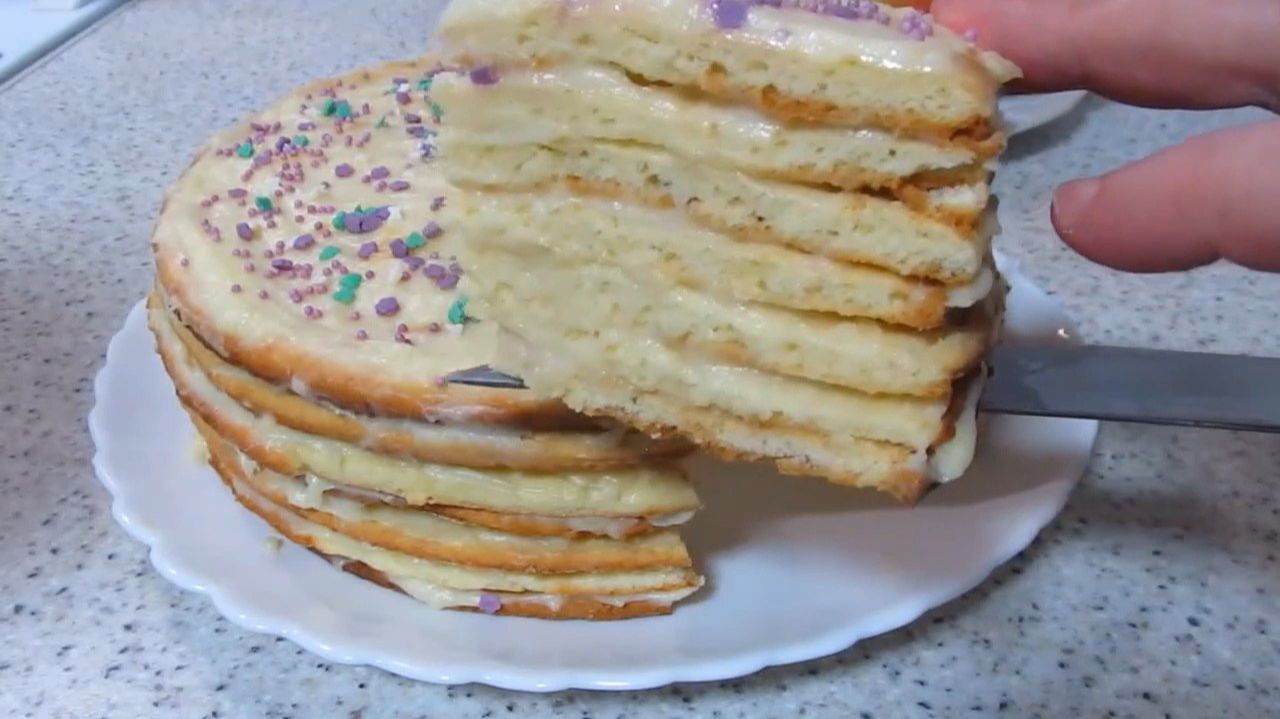 Любимый тортик нашей семьи. Совсем не хлопотно и очень вкусно, просто шикарно. ОН нежнятина. смотреть онлайн