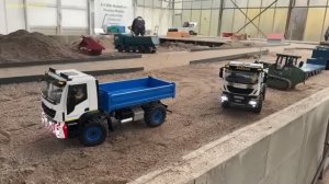 Коллекция моделей на радиоуправлении! 🚜 Настоящая гидравлика и тяжелая техника