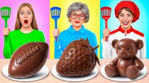 Кулинарный Челлендж# Я против Бабушки # Смешные Рецепты с Едой Multi DO Challenge