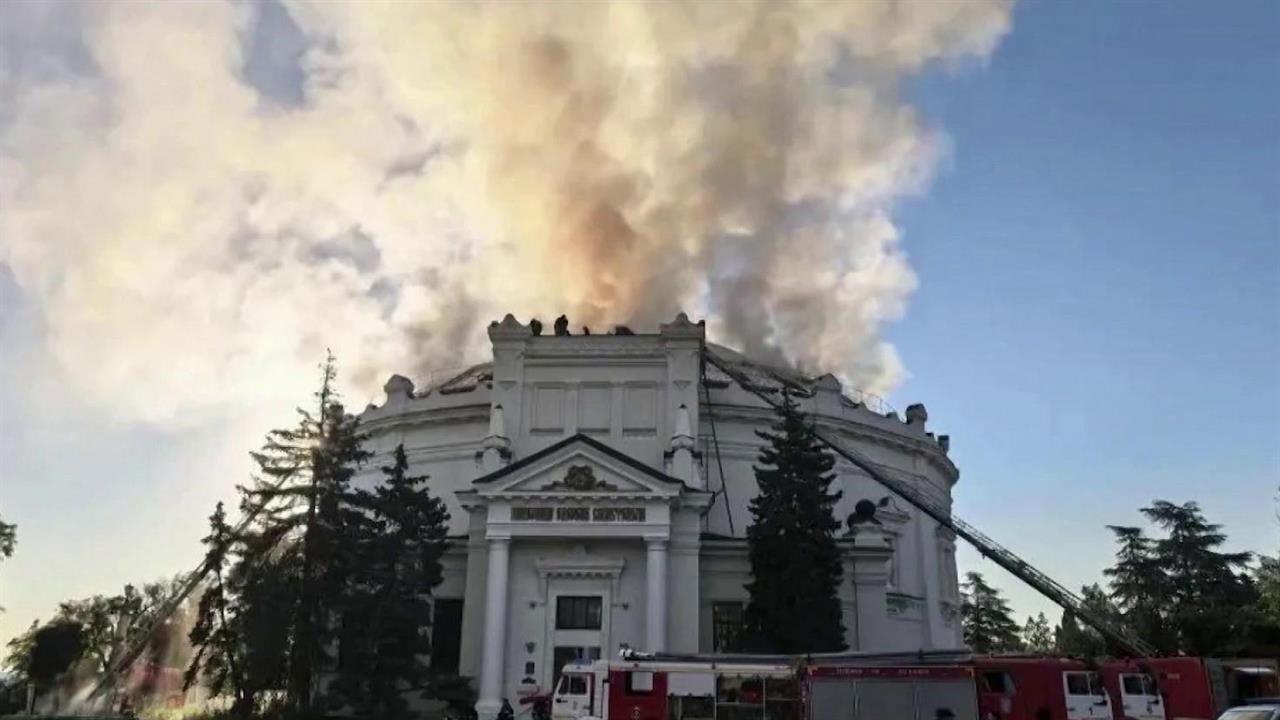 ВСУ нанесли удар по музею-панораме "Оборона Севастополя". смотреть онлайн
