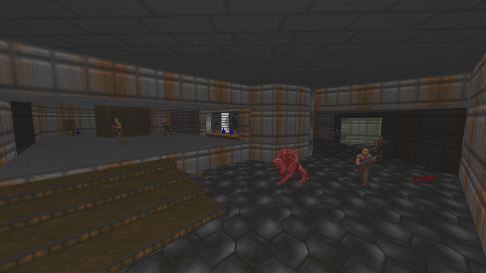 E1M7: Transport Hub – Doom the Way ID Did: The Lost Episodes [Все секреты]
