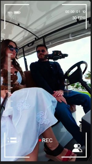 ⚡️ Во время съемок обзора Sea Breeze в Баку в наш гольфкар прилетел спортивный дрон.