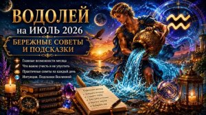 Водолей на июль 2026 — Бережные советы и подсказки