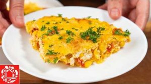 Когда мне лень готовить, это готовит мой муж! Быстрый и простой ужин из куриного филе и творога.