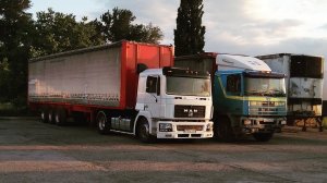 MAN M90 рабочие эпизоды