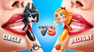 Мисс Циркуль vs Мисс Делайт! Из ботанши в красотку! Бумажное образование vs Poppy Playtime 3!