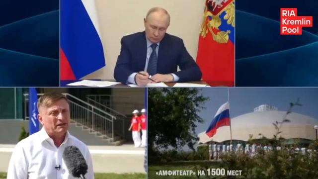 Кубанский депутат Джеус и президент Путин