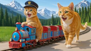 Мама-кошка подстригает шерсть на ферме и делает тигровую шапку для котят дома🐾🎩🐯