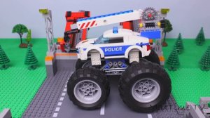 ЛЕГО ЭКСПЕРИМЕНТЫ! 🚨 Полицейская Машина и Игрушечный Эвакуатор LEGO