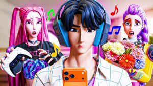 ДЖИНУ ИГНОРИТ ВСЕХ 24 ЧАСА! K-Pop Охотницы на Демонов Huntrix анимация