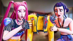ЧТО СЛУЧИЛОСЬ С РУМИ! K-Pop Охотницы на Демонов Huntrix анимация