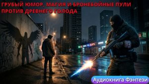 Аудиокнига Фэнтези «Грубый юмор,магия и бронебойные пули против древнего голода».Эмоции зашкаливают!