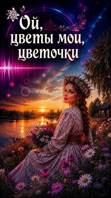 Ой, цветы мои, цветочки