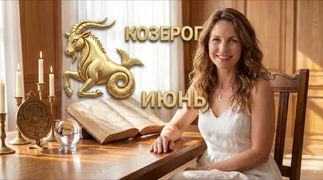 Гороскоп на июнь 2026. Козерог. Разрешите себе радость