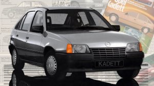 OPEL KADETT E • трижды НАРОДНЫЙ автомобиль • КАКИМ он был в 1980-х?