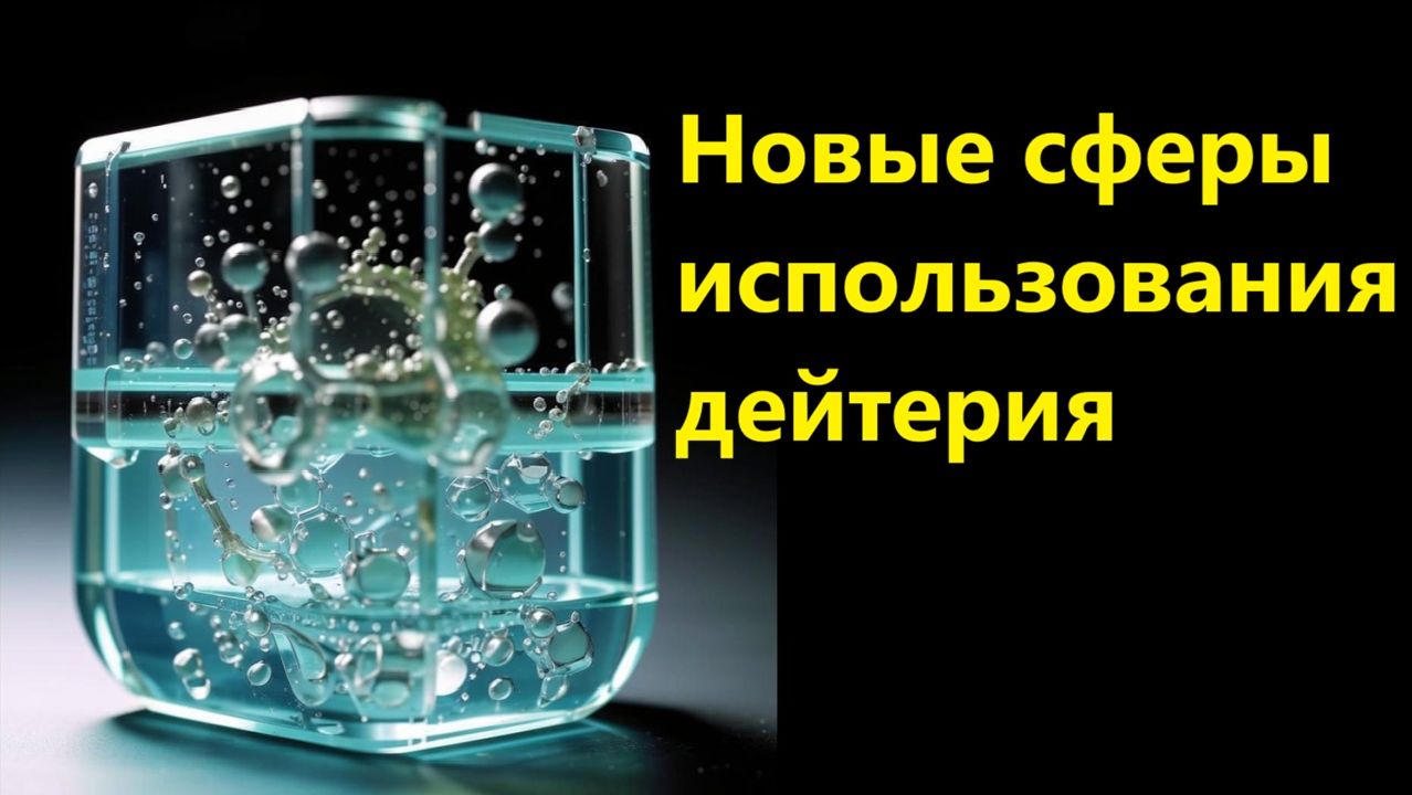 Новые сферы использования дейтерия