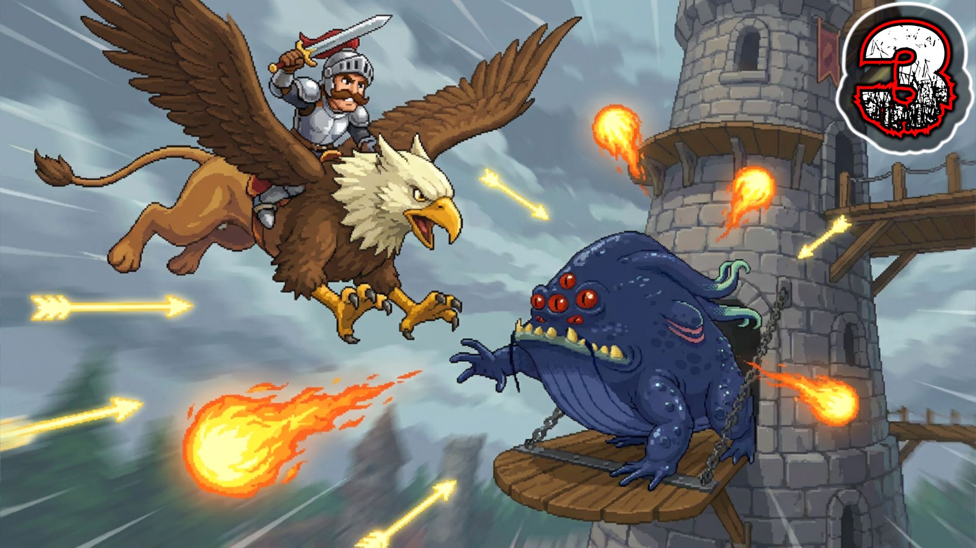 GRYPHON KNIGHT EPIC #3 (Definitive Edition) - Деревня Симпледорф {Жаба}{Юджиния Фришенгуст}